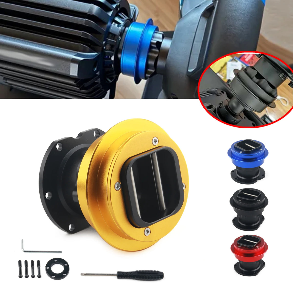 The Latest QR2 Wheel Side and QR2 Pro Wheel Side For Fanatec Steering Wheel Accessories