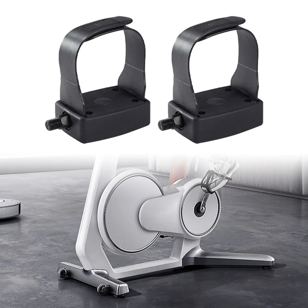 1 Pair Exercise Bike Pedal 1/2 inch Spindle Home Gym Non Slip Replacement Indoor Fitness Equipment Accessories