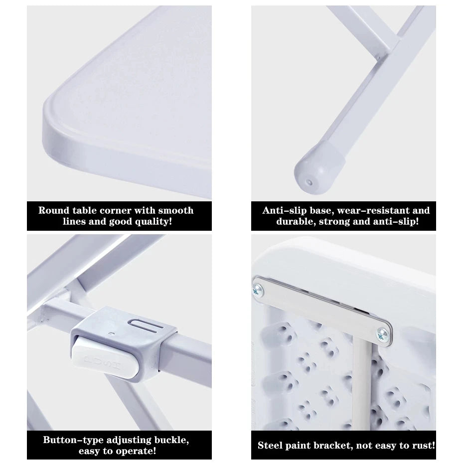 Outdoor Folding Table Portable Camping Picnic Barbecue Table Tourist Balcony Garden Table Waterproof Durable Camping Equipment