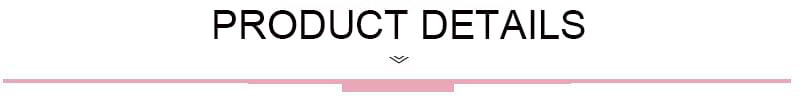 Product details header in bold black text with a soft pink horizontal line beneath it for sterling silver evil eye charm bracelet for women.