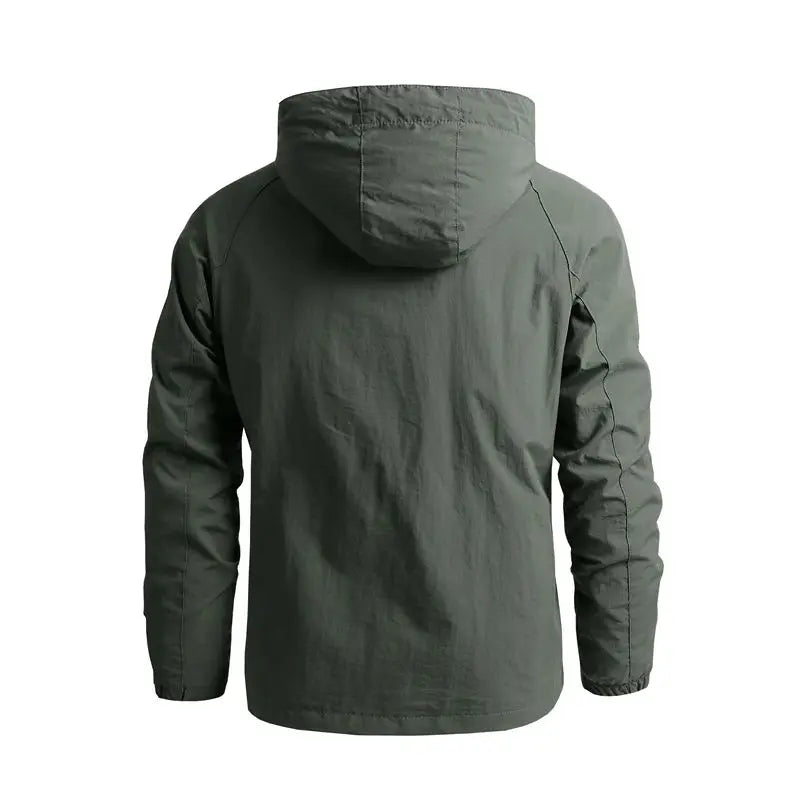 Men Outdoor Hiking Jackets Waterproof Hooded Windbreaker Coat Men Autumn New Casual Jacket Mountaineering Jackets Men 5XL