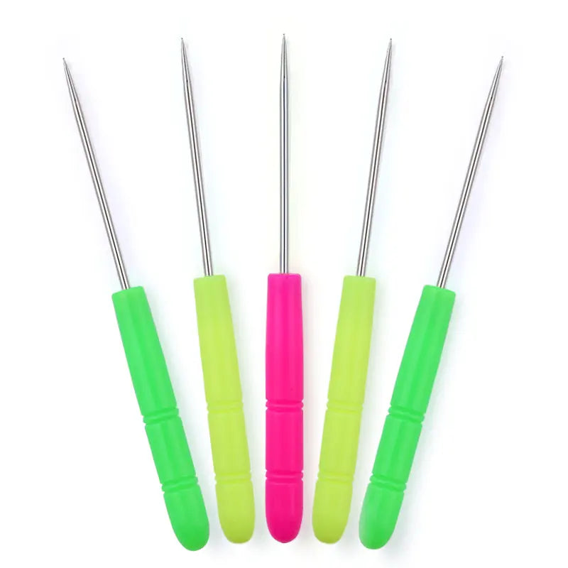 Stainless Steel Handle Awl Tools Beading Work Accessories Jewelry Making Tools Sewing Craft Supplies for Jewelry Making DIY
