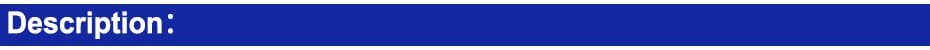 blue rectangular banner with white text reading description for xiaomi redmi note 12 pro back glass replacement black showing the back side of the xiaomi redmi note device component