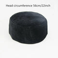 Muslim Men Hat Winter Warm Velvet Prayer Hats Islam Men's Headscarf Bonnet Islamic Hijab Caps Arabic Musulman Headwraps Cap