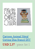 Cartoon owl metal cutting die stencil set with black and white design paired with wedding champagne flutes gold heart toasting glasses set.
