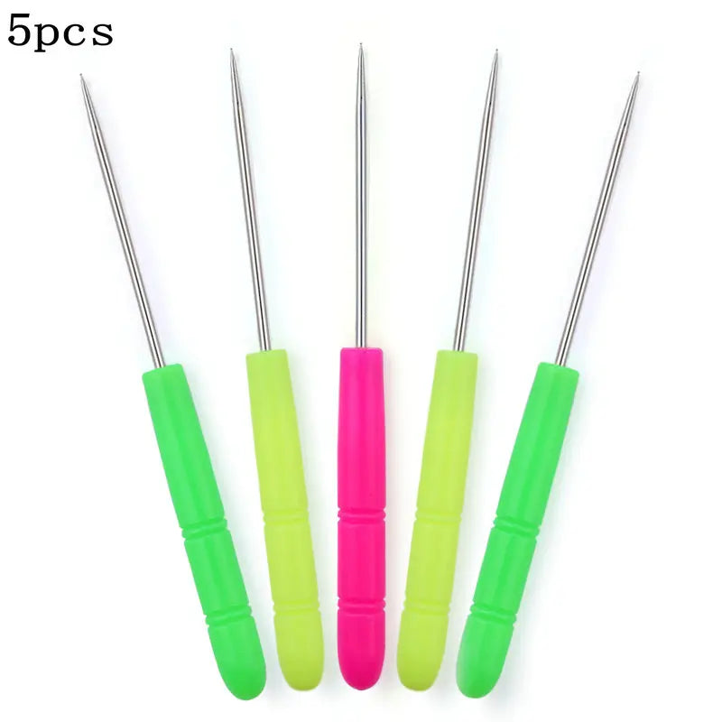 Stainless Steel Handle Awl Tools Beading Work Accessories Jewelry Making Tools Sewing Craft Supplies for Jewelry Making DIY