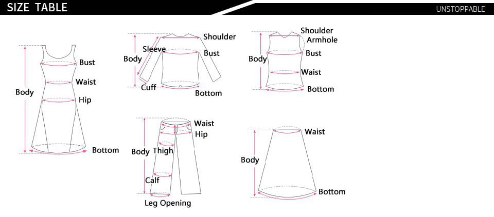 Größentabelle mit Diagramm für Damen-Langarm-Crisscross-Crop-Top mit Maßangaben und beschrifteten Körperstellen für eine präzise Passform.