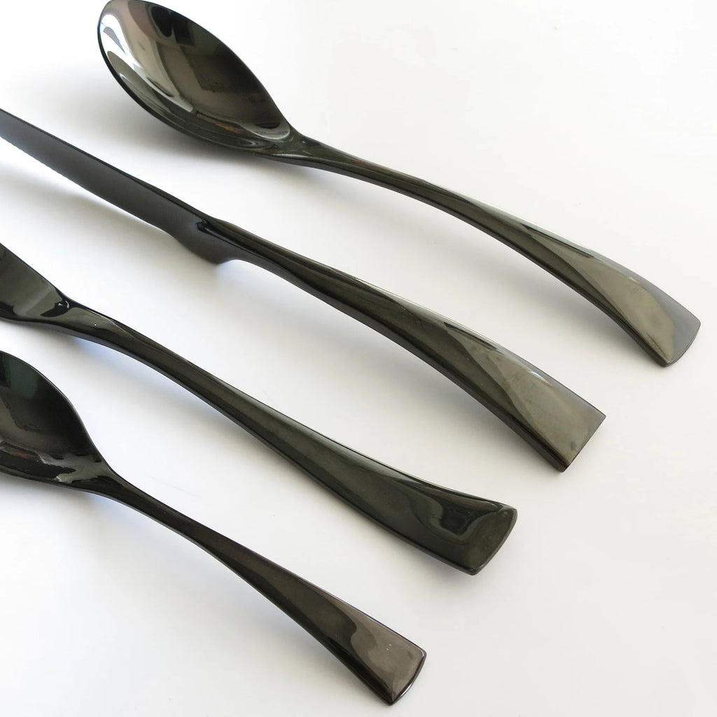 24Pcs/Set Stainless Steel Dinnerware Flatware Set Dinner Spoon Fork Knife Cutlery Set Tableware Set Service For 4 or 6