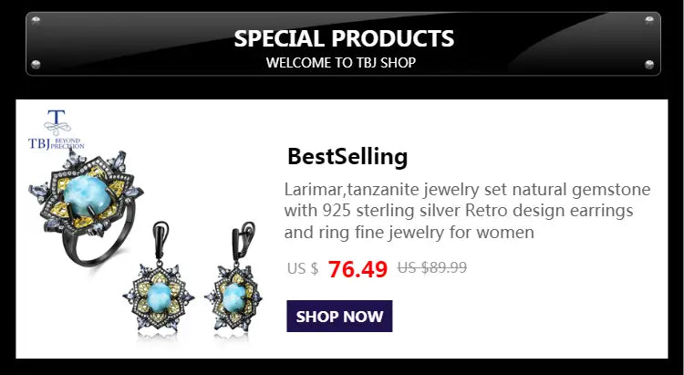 Un par de pendientes de estilo retro y un anillo a juego, con piedras naturales de turquesa colocadas en diseños intrincados de filigrana de plata de ley 925 ennegrecida, mostrados junto a una pulsera tipo tenis de plata de ley con peridoto