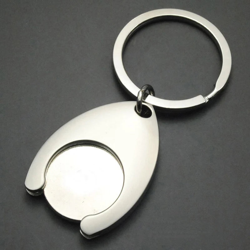 Personalized Keychain Custom Lettering Shopping Cart Pluggable Design High Quality Key Chain for Car Key Ring Holders Wholesale