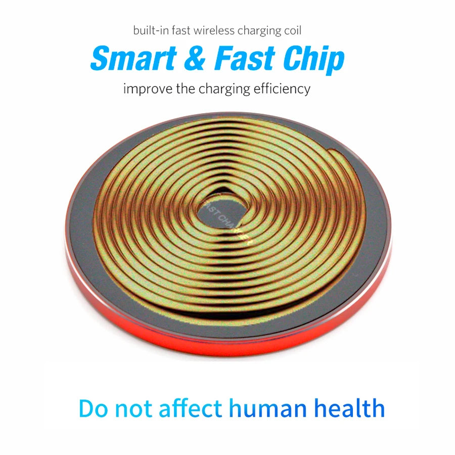 Wireless Charger Charging Pad For Xiaomi mi Pocophone F1/ Poco F1 mi A2 Lite/ A2/A1 Qi Receiver Phone Wireless Charger Accessory