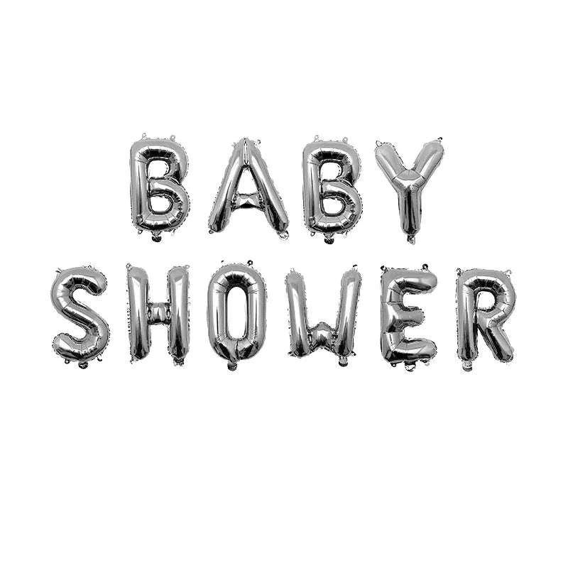 KUKUZHU Baby Shower 16inch Oh Baby Foil Balloons It's Boy Or Girl Gender Reveal Rose Gold Balloons Babyshower Party Supplies Kid
