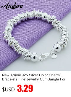 Sterling silver zircon flower hoop earrings shown with a silver 925 silver color charm bracelet featuring a sleek beaded design and secure clasp.