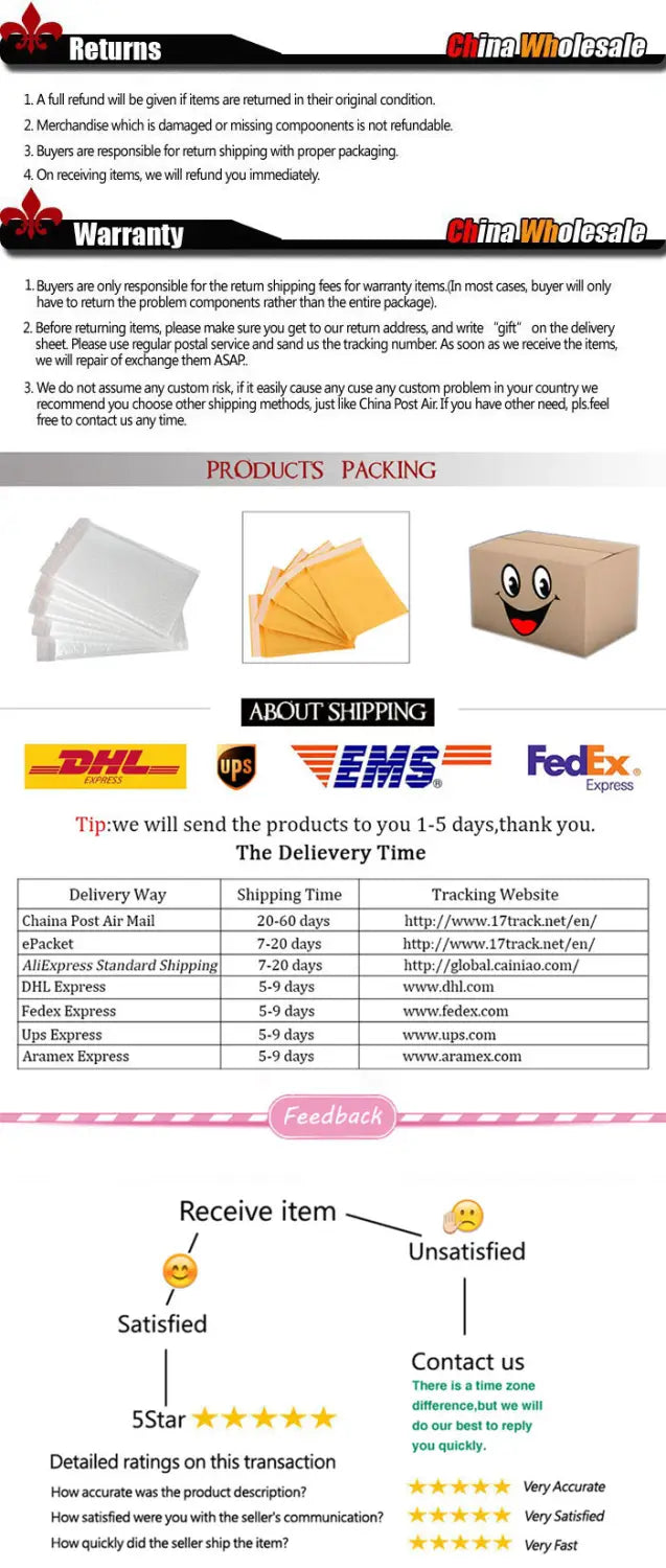「chinawholesale」のプロモーション用ウェブページは、歩行時の吠え機能を備えたサウンド制御型インタラクティブ・ロボット犬用おもちゃについて、配送オプションおよび顧客サービスに関する情報を紹介しています。