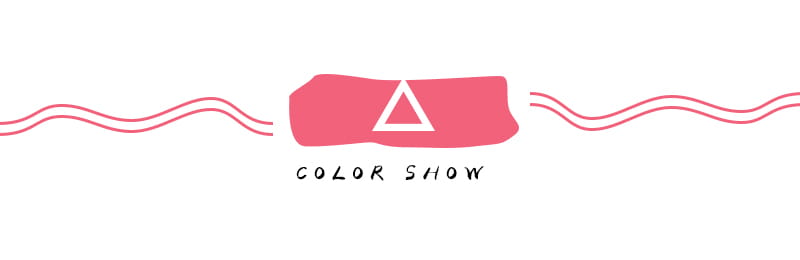 pink rectangular logo with a white triangle centered on it for a stainless steel beading awl tool used in jewelry making.