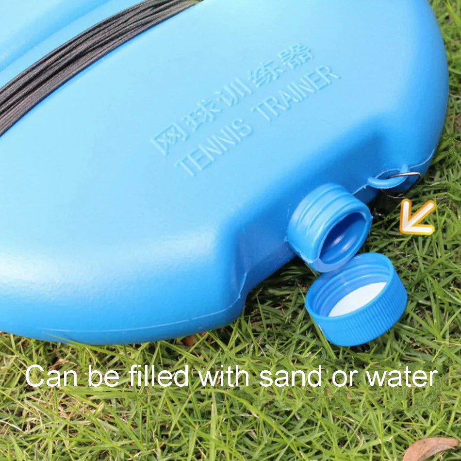 Solo Tennis Trainer Rebound Ball Exercise Tennis Training Machine Sparring Device Tool Accessories Tennis Practice Trainer