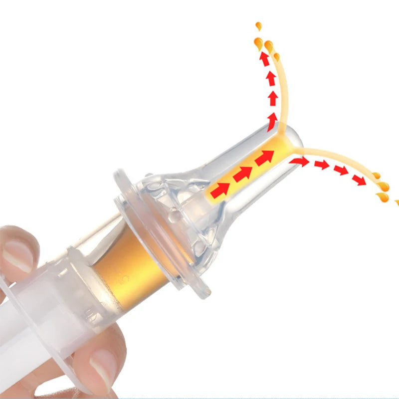 Baby Feeding Utensils Needle Feeder Squeeze Medicine Dropper Dispenser Pacifier Kids Smart Medicine Dispenser Baby Care Tools