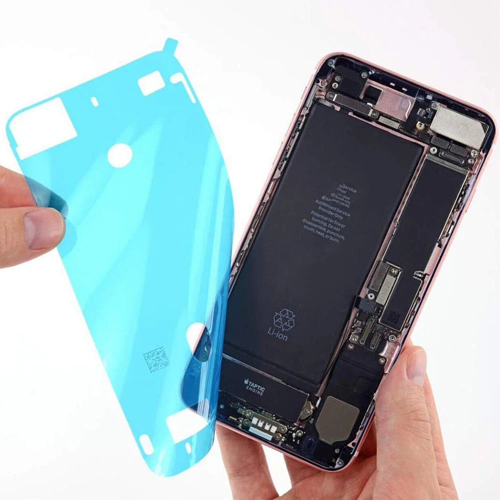 2X Screen Adhesive Strips Pre-Cut Waterproof Seals for iPhone 6s 7 7P 8 Plus X XR XS 11 Pro Max Water Liquid Damage Replacement