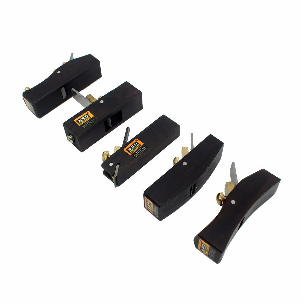 DIY Mini Hand Planes Carpentry Carpenter Ebony Joinery Woodwork Tools 5 pcs Set or 1 Pcs Hand Planer