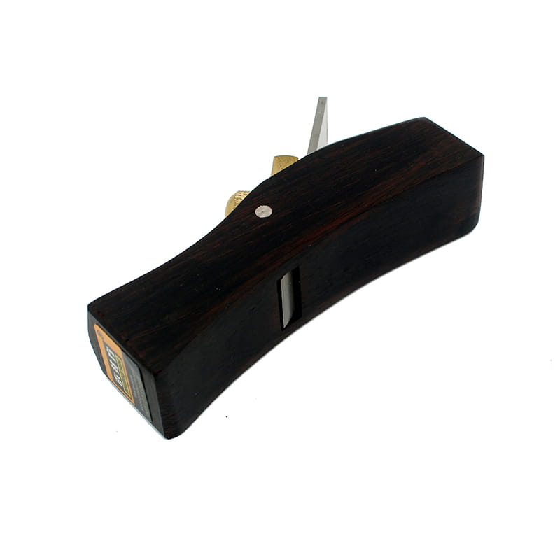 black wooden hand plane with brass adjustment knob and steel blade from wood hand planes set ebony woodworking tools for precise wood hand craftsmanship