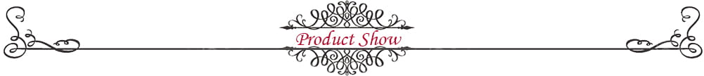 product show banner with ornate black scrollwork framing centered pink text for rolling gym equipment storage cart with wheels