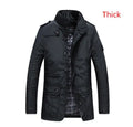 2026 Winter Men Jackets and Coats Leisure Windproof Thick Warm Jacket Men's Long Trench Coat Parka Clothing Drop Shipping
