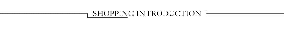 shopping introduction banner with black text on a white background promoting red v-neck chiffon office blouse and addressing negative feedback.