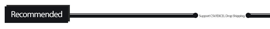 black rectangular label with white text reading recommended and a horizontal line ending in two black dots displayed on the front of an anbernic rg 35xxpro transparent tpu protective case for game console