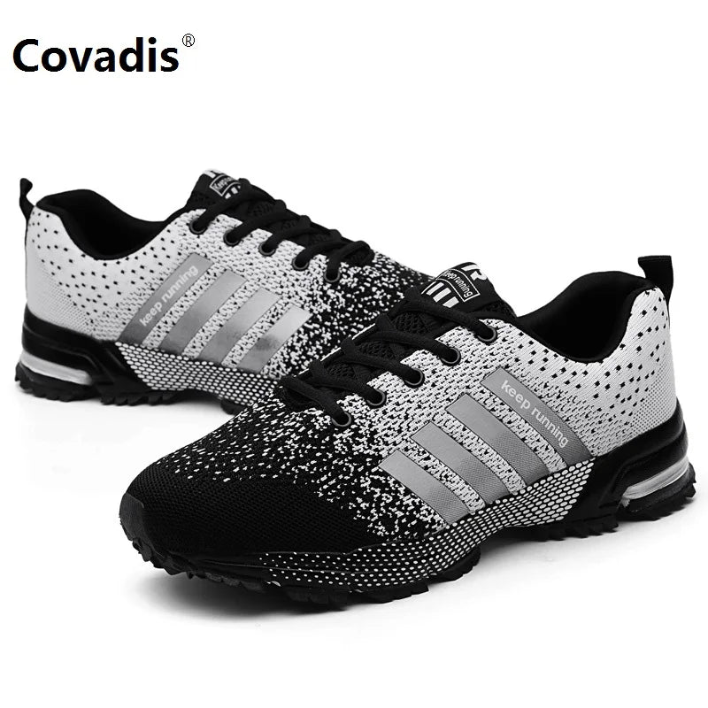 Men's Casual Sneakers Shoes Men Classic Breathable Flats Air Mesh Mountaineering Shoes Outdoor Comfortable Walking Basket Shoes
