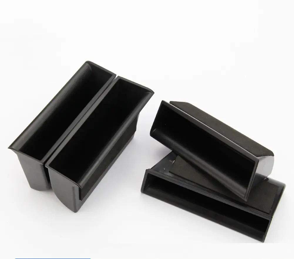 Plateaux de rangement en plastique noir conçus pour l’organisateur de boîte-plateau de rangement de poignée de porte Land Rover Discovery 4.