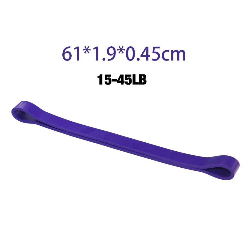 Fitness Resistance Bands Loop Set 3 Level Thick Heavy Athletic Power Rubber Bands Workout Training Exercises Equipment