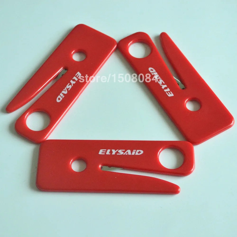 5Pcs Safety Emergency Seat Belt Cutter Automotive Escape Knife Outdoor Life-saving Equipment Stainless Steel Guarded Blade
