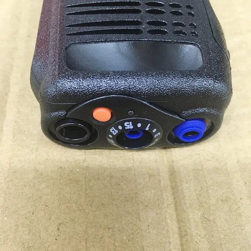 The housing front case shell for motorola Pro5150 walkie talkie with 2 knobs,speaker lock,labels, plate,dust cover