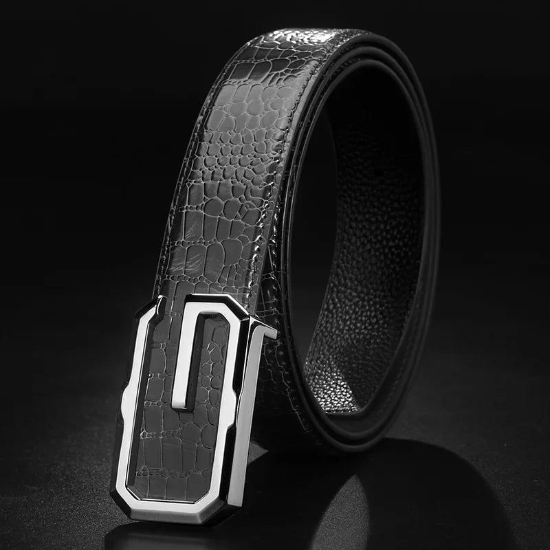 G belts mens Leisure Waistband man High Quality genuine leather Casual hombre Waist Strap fashion luxury brand Cowskin sash