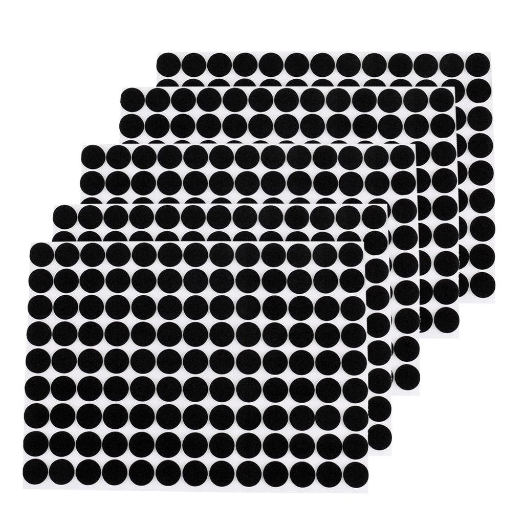 5 Sheets Anti-Scratch Rubber Furniture Protection Pads Self Adhesive Floor Cushion Protectors