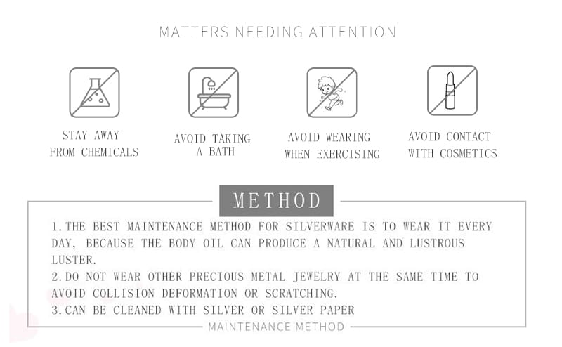 silverware maintenance guide showing care instructions and cleaning methods for the beading awl tool stainless steel jewelry making needle.