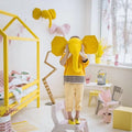 Kids Room Decoration 3D Cartoon Animal Head Wall Hanging Decor Elephant Deer Unicorn Stuffed Toys For Children Bedroom Decor