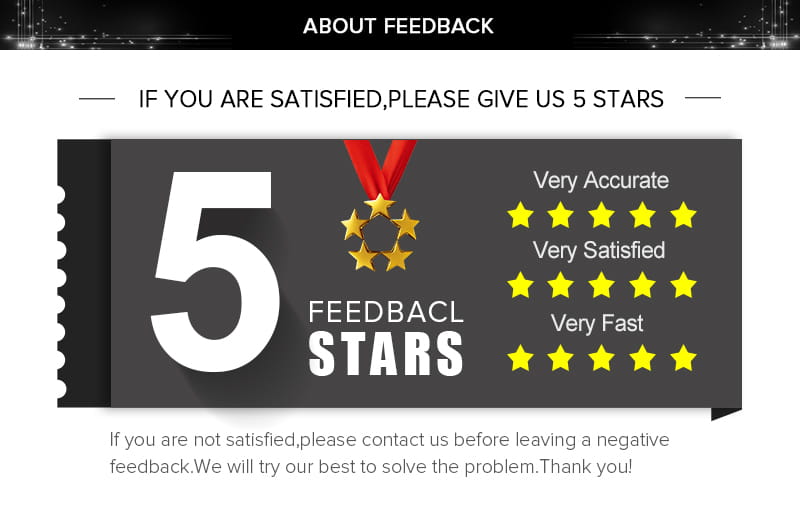 Schwarzes Grafikdesign im Ticket-Stil mit einer großen weißen Zahl 5 und goldenen Sternen, die Feedback-Sterne für Damen-Kurz-Trenchcoat im britischen Stil anzeigen.