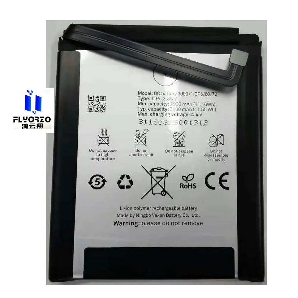 New High Quality Battery For BQ battery 3000 Mobile Phone