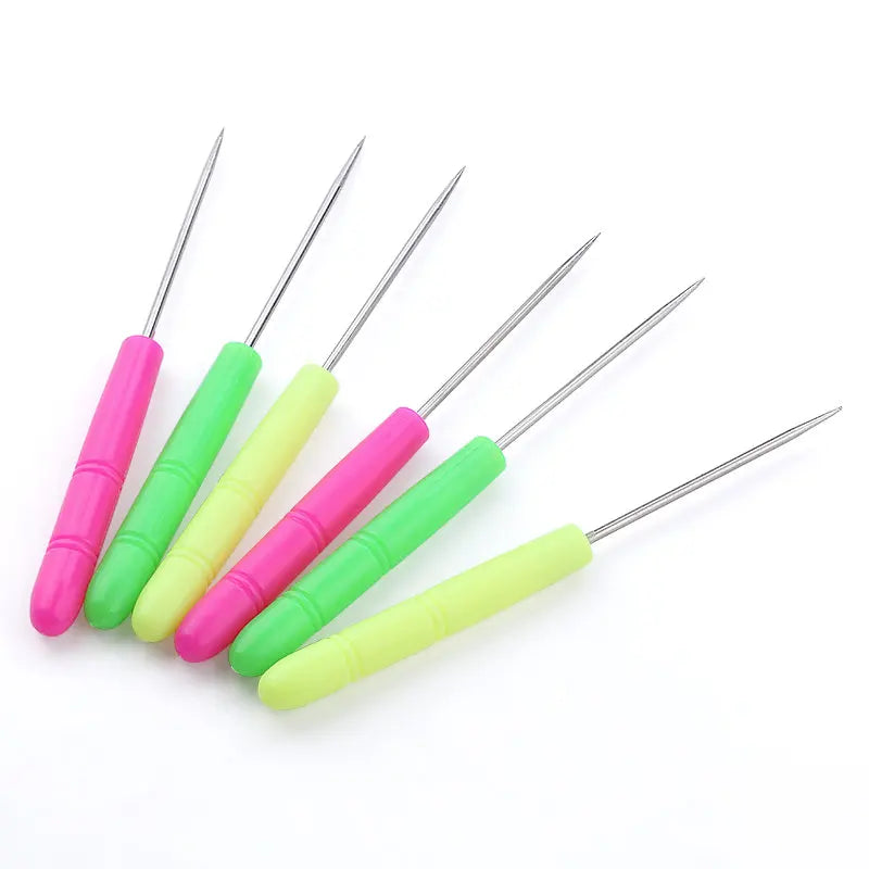 Stainless Steel Handle Awl Tools Beading Work Accessories Jewelry Making Tools Sewing Craft Supplies for Jewelry Making DIY