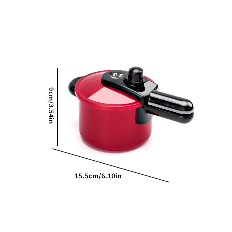 Children's Simulated High Fidelity Cooking Toys, Home and School Use Chefs to Pretend Toy Sets Suitable for Role-Playing Kitchen