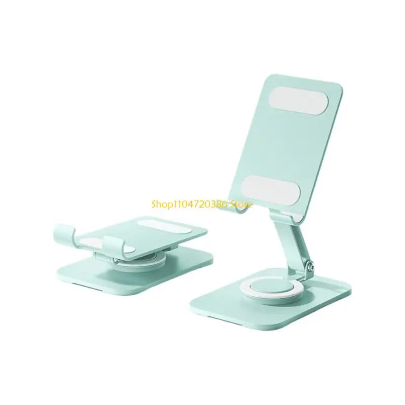 Foldable Tablet Phone Stand For iPad Pro iPhone Xiaomi Tablet Support 360°Rotatable Aluminum Stand Laptop Stand Tablet Holder