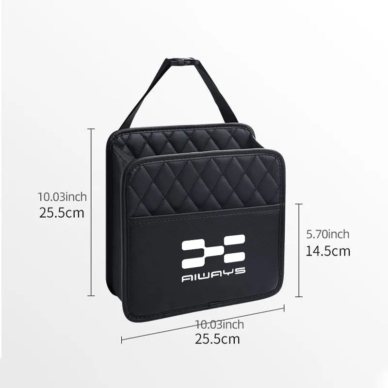 Car Backseat Large Capacity Storage Bag Protectors for Trip Kids Travel Multi Hanging For Aiways U5 PRO U6 U7 Accessories