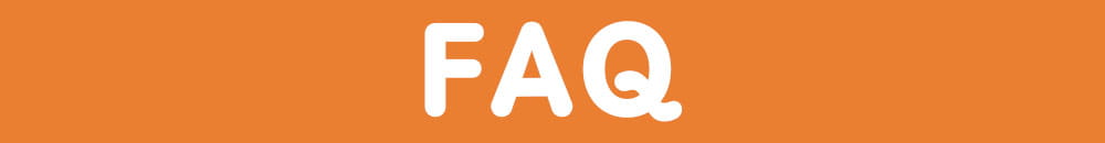 white faq text on an orange background printed on the vintage graphic cotton seaquest dsv t-shirt