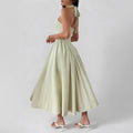 2025 Autumn Winter Evening Dress Halter Elegant Long Dress Women's Clothing