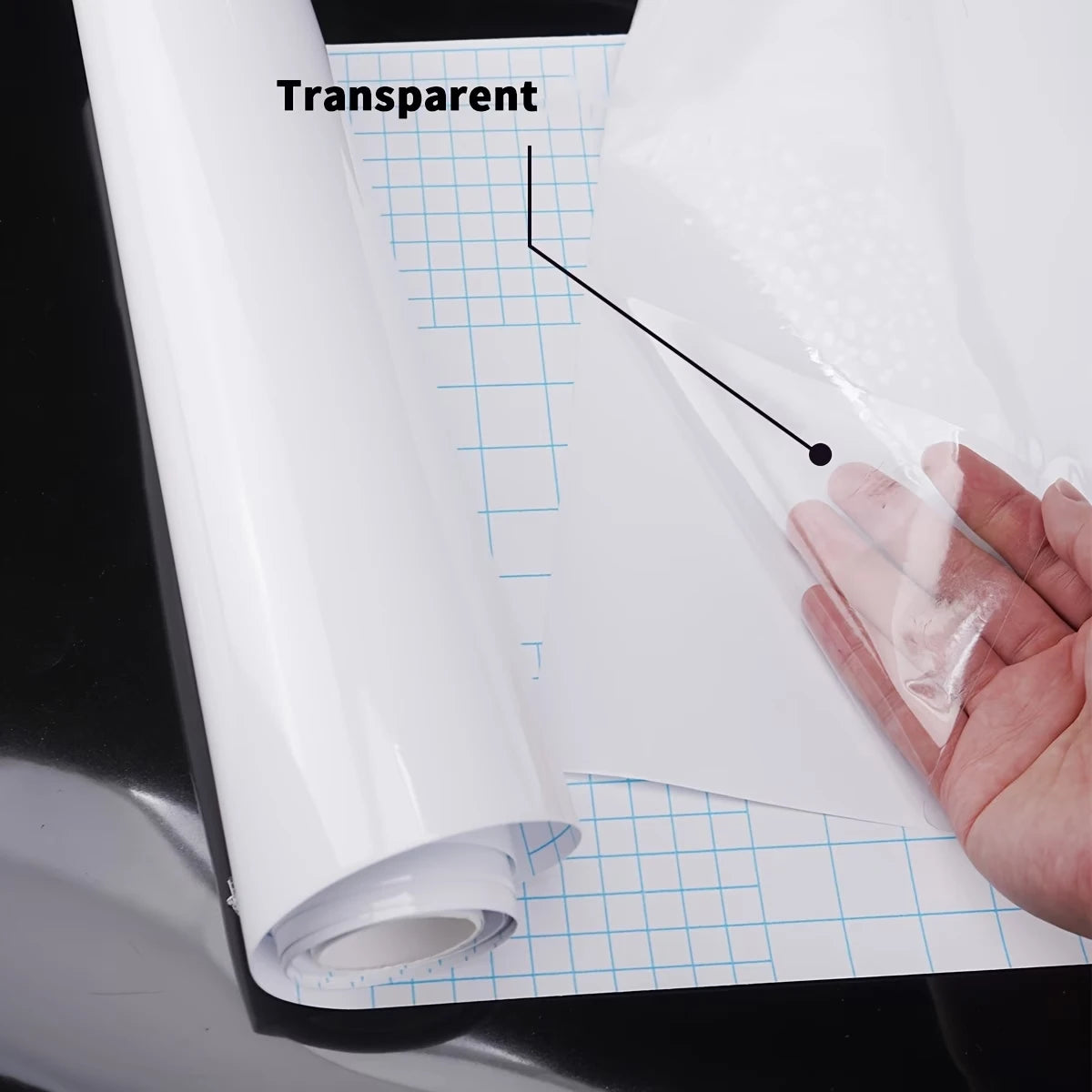 Transparent Furniture Protection Film Protect Furniture Wall Easy To Apply And Remove And Suitable For Sofa And Wooden Door.