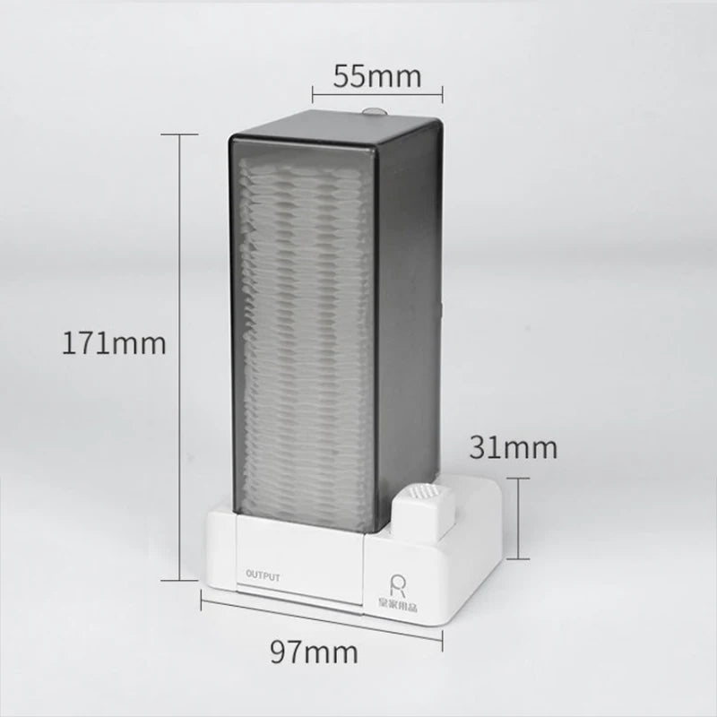 Automatic Cosmetic Cotton Box Press Type Dustproof Makeup Remover Cotton Pad Storage Dispenser Home Gadgets