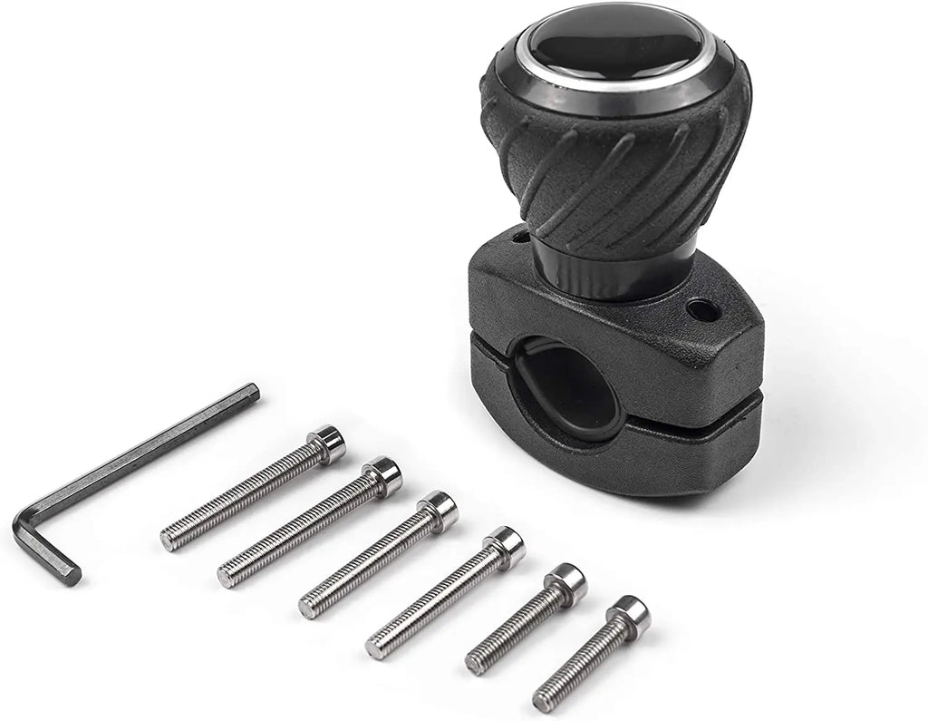 Power Steering Wheel Aid Handle Assister Knob Spinner Ball Wrench Interior Accessories For Car Truck Lorry ATV UTV Street Bike