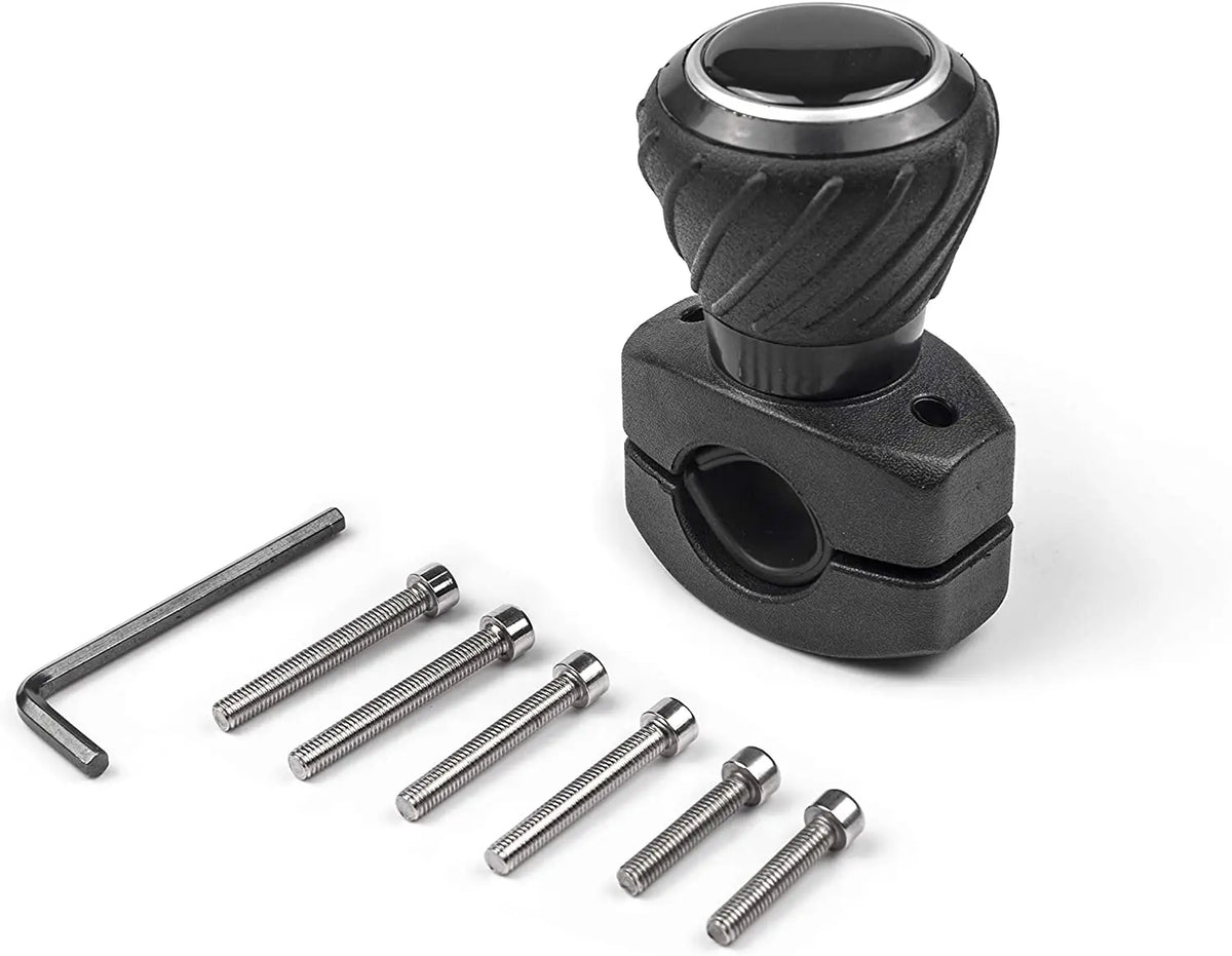Power Steering Wheel Aid Handle Assister Knob Spinner Ball Wrench Interior Accessories For Car Truck Lorry ATV UTV Street Bike