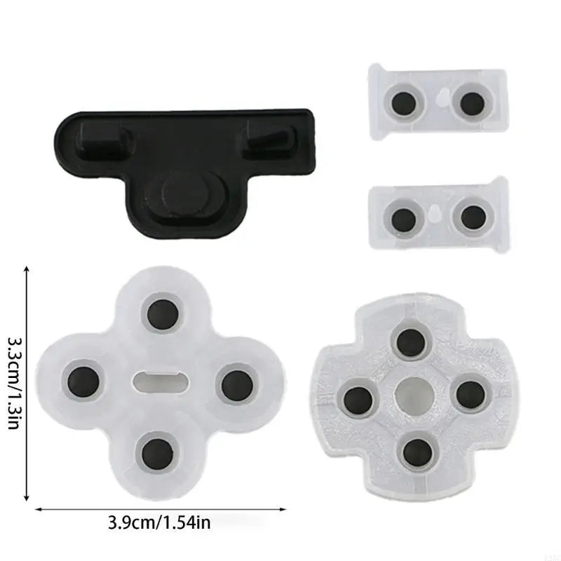 5Pcs/Set Gaming Accessories Conductive Rubber Pad Replacement for